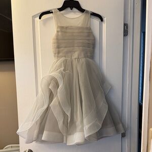 Charming Pewter Kids Formal Dress